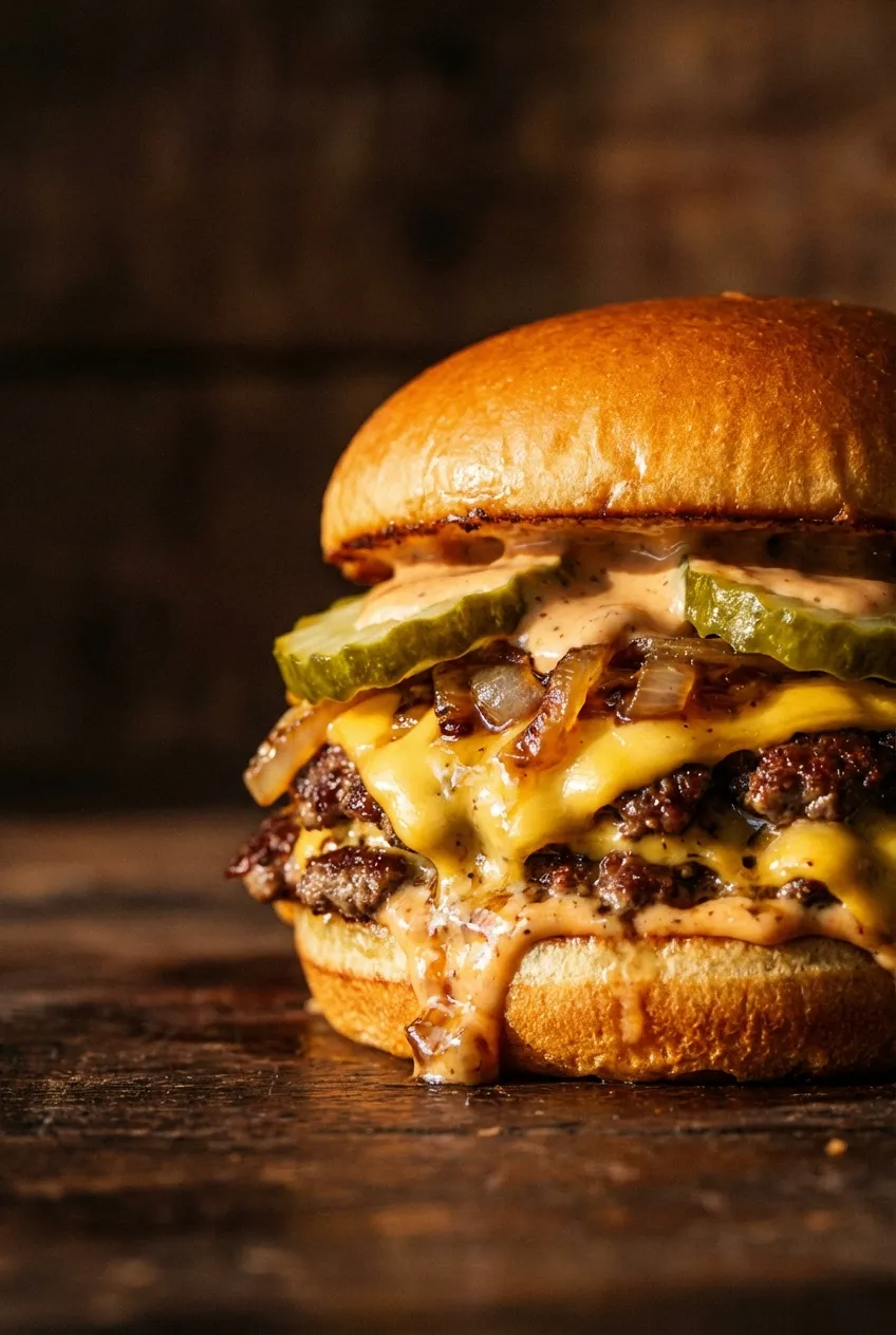 Beef Tallow Smash Burgers