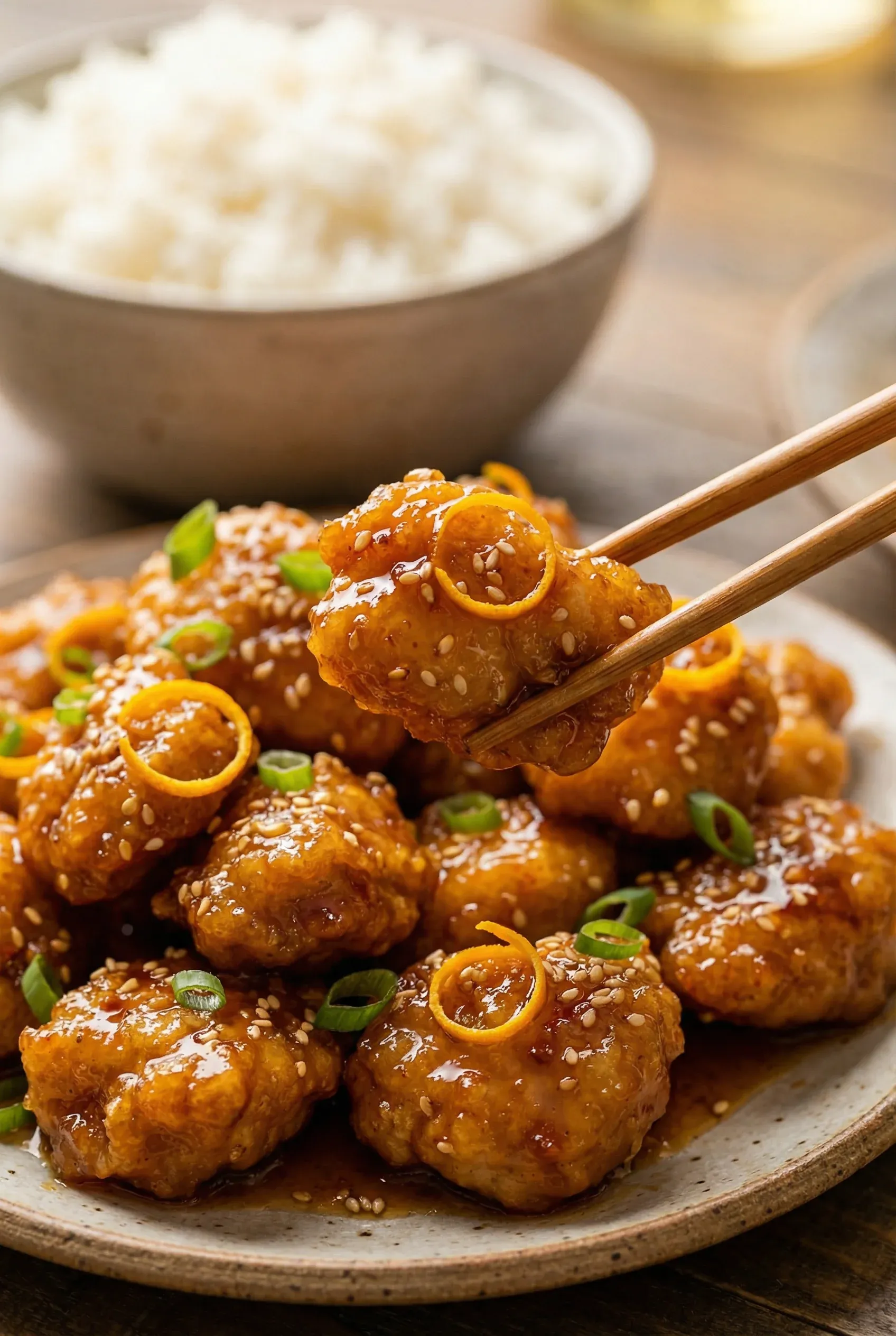 Crispy Orange Chicken